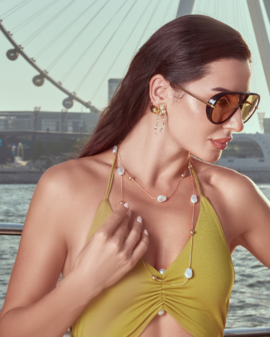 Baroque Pearl Layered Necklace