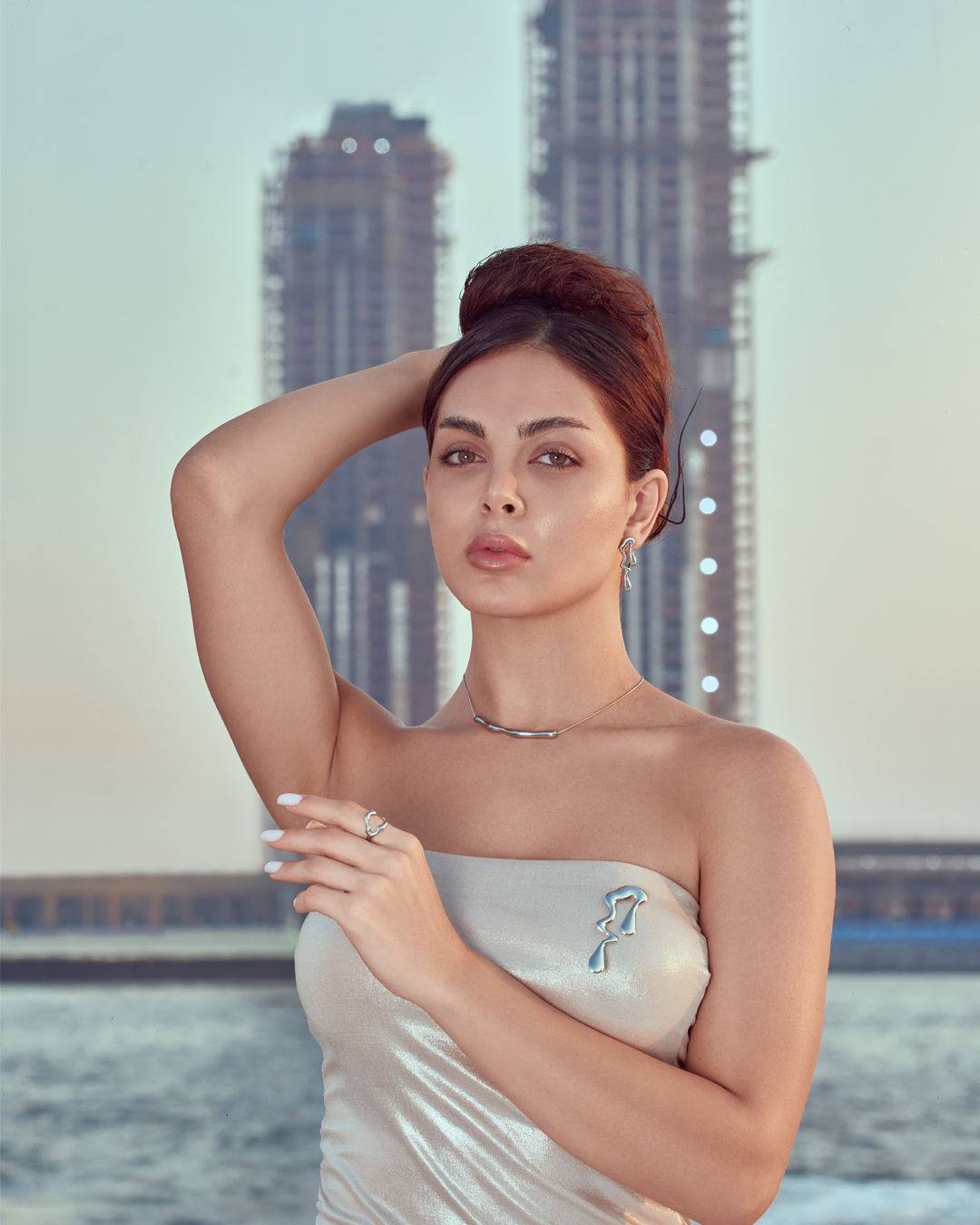 Fluid Elegance Jewelry Set