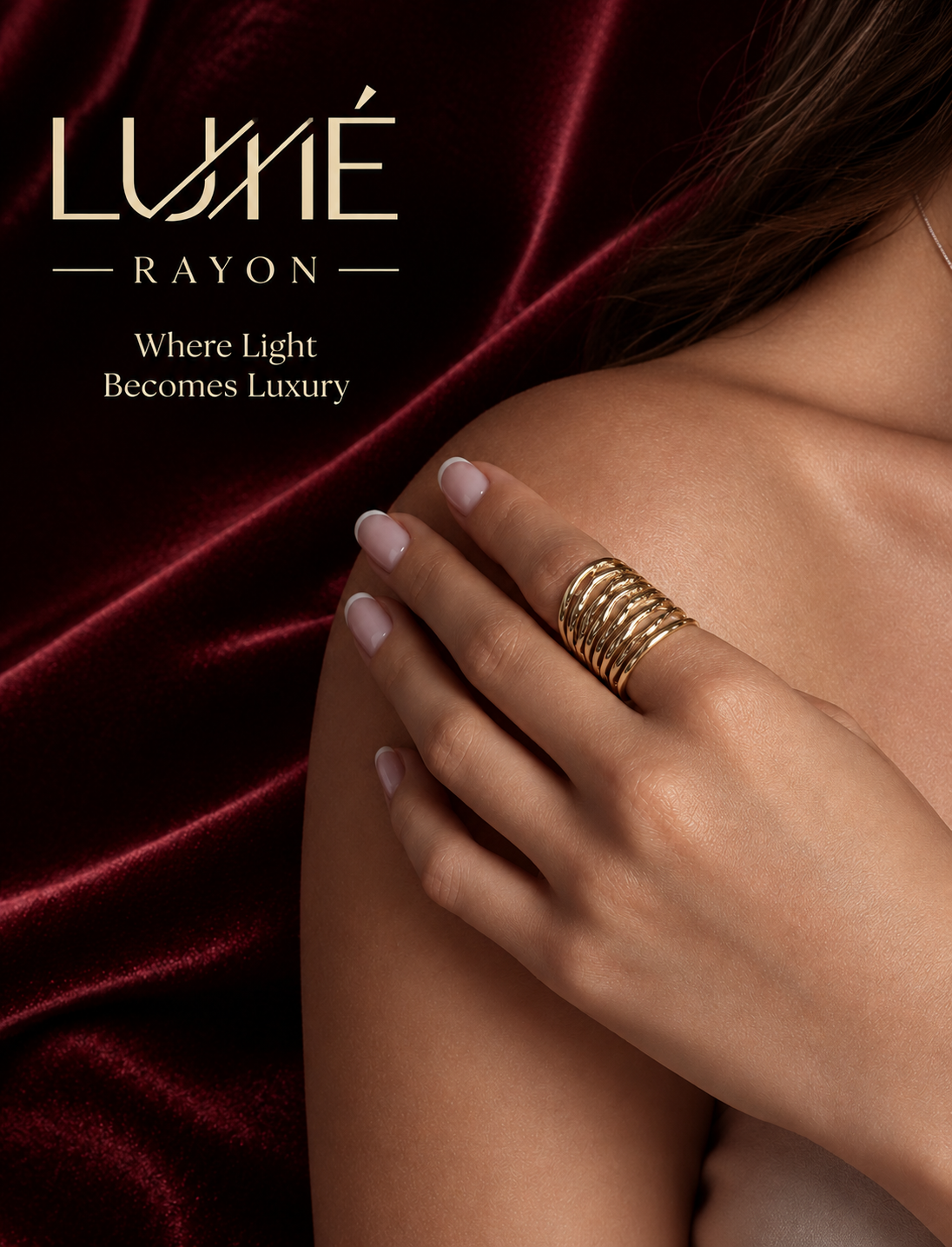 Golden Statement Ring