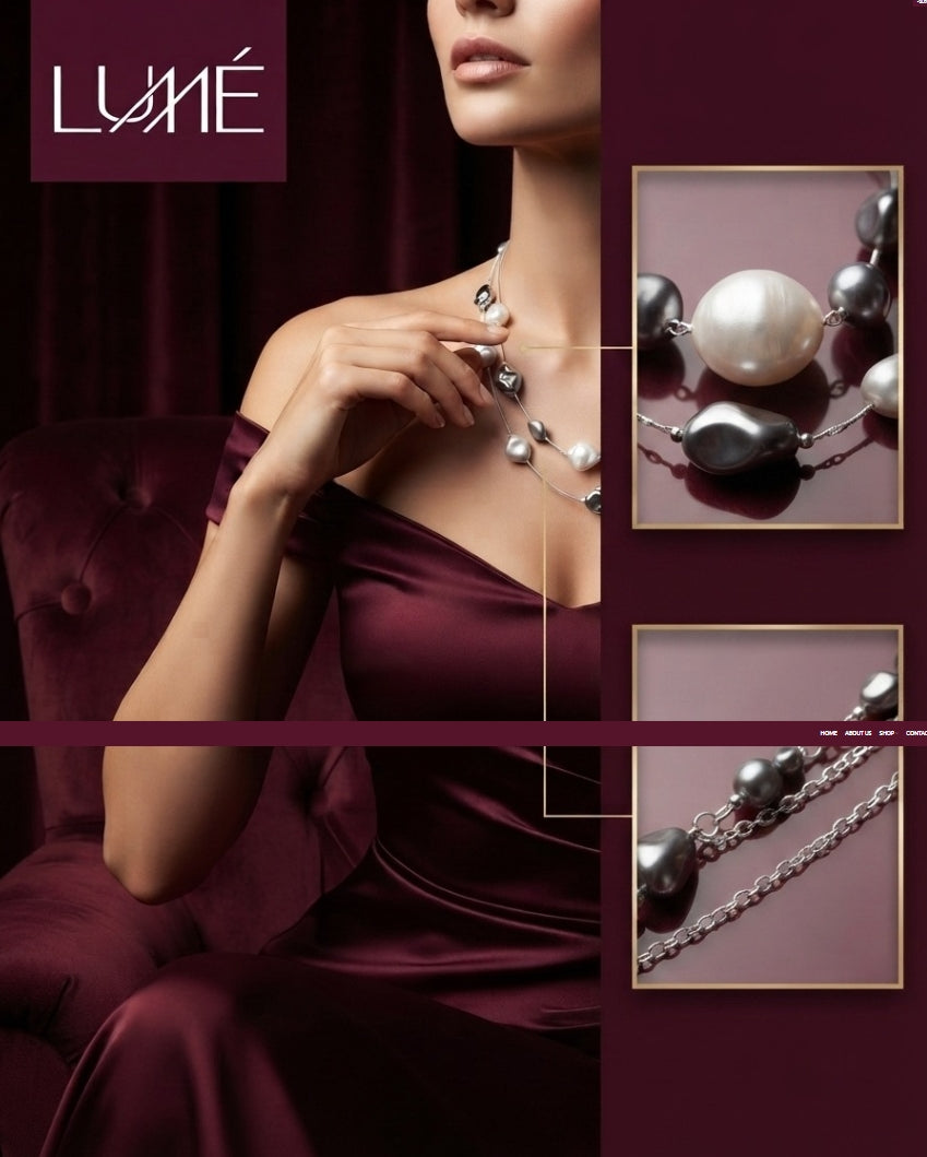 Baroque Pearl Layered Necklace