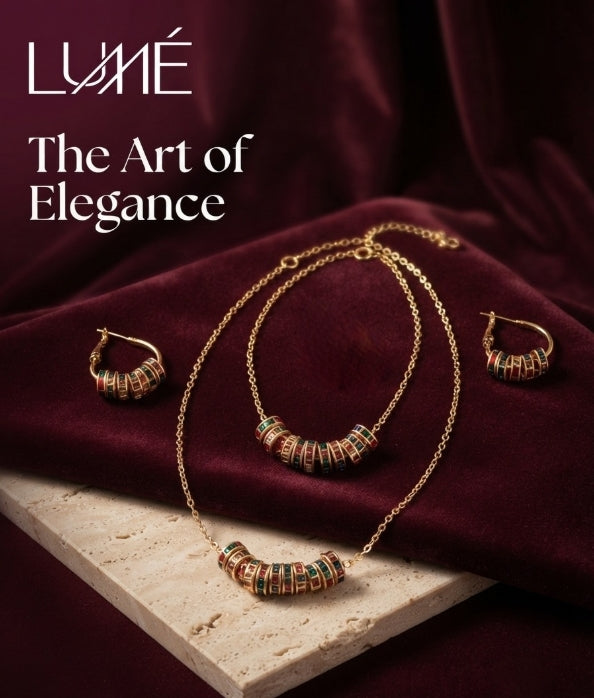 18K Gold-Plated Boho Jewelry Set