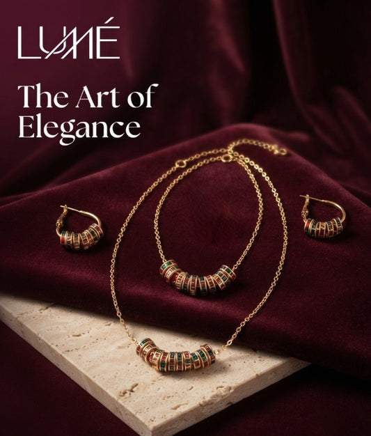 18K Gold-Plated Boho Jewelry Set