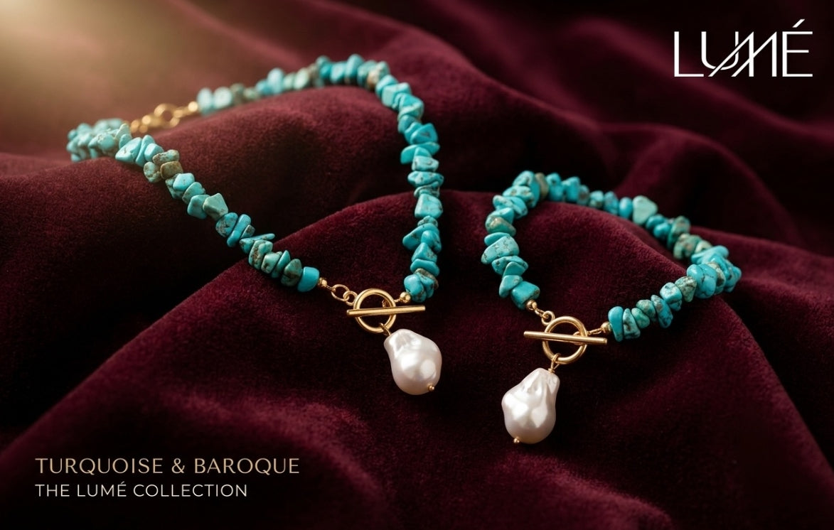 Natural Turquoise Beauty Set