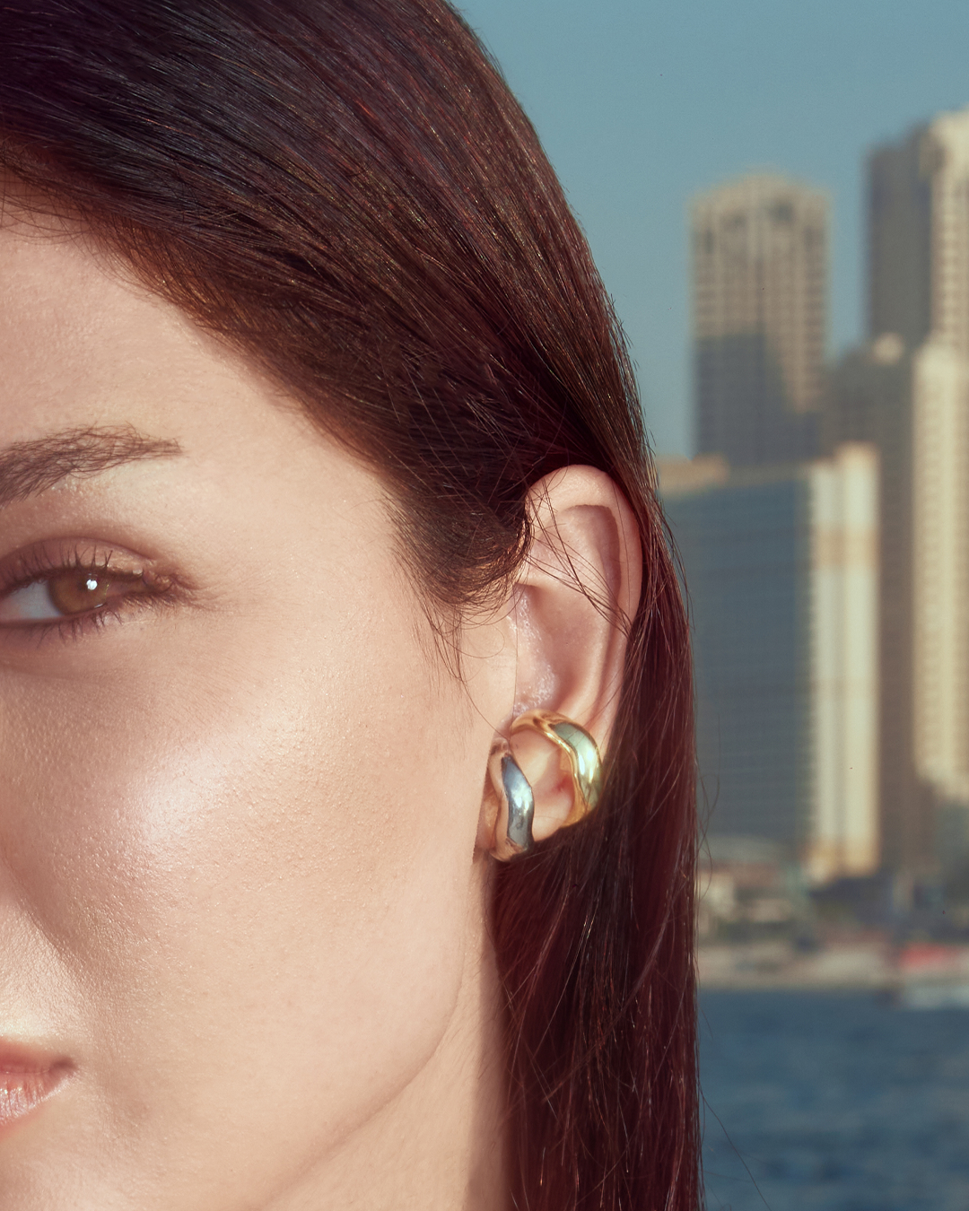 Sculptural Non-Pierced Earrings