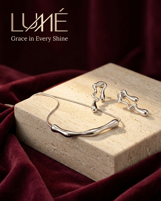 Fluid Elegance Jewelry Set