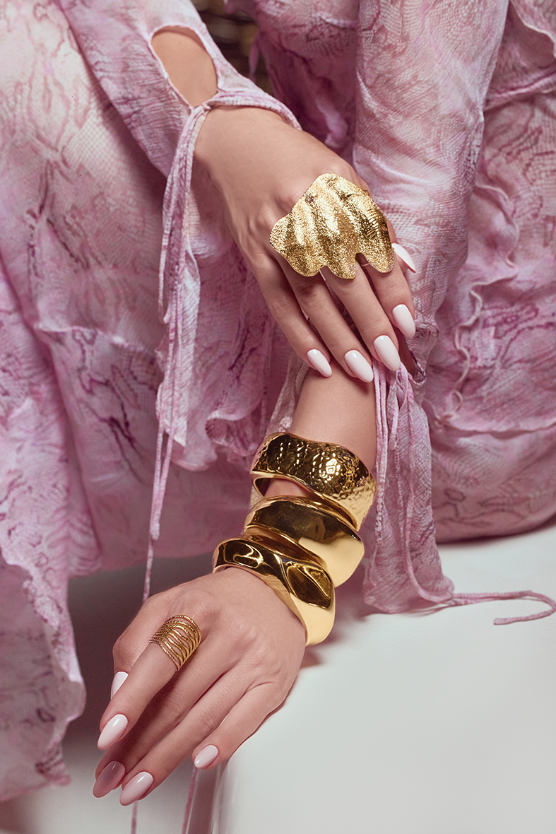 Sculptural Statement Ring