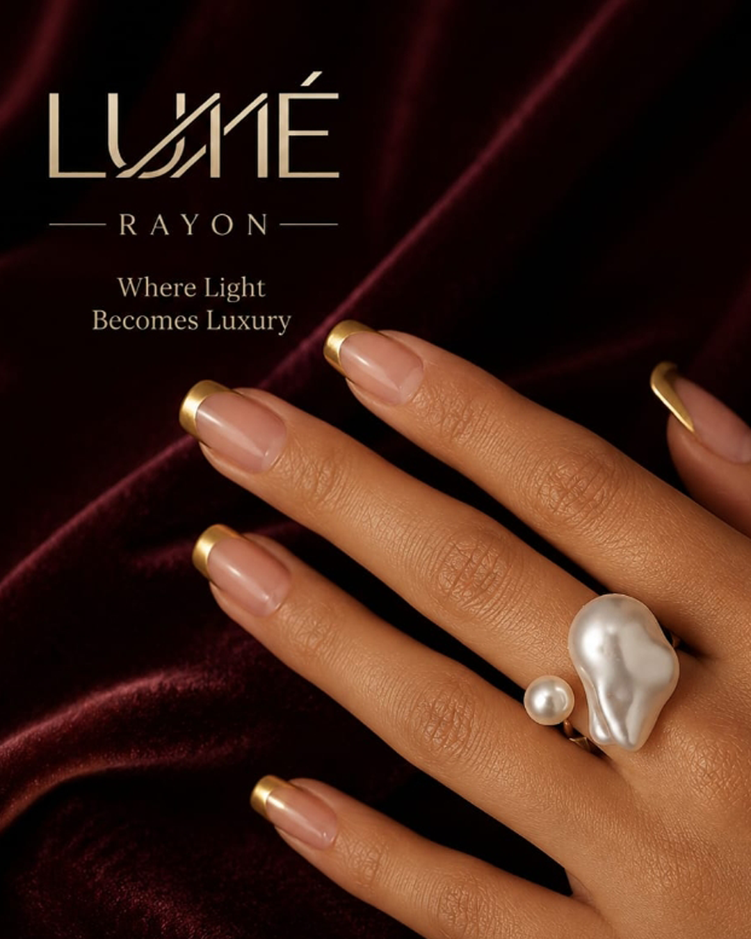 Freshwater Pearl Gold Statement Ring