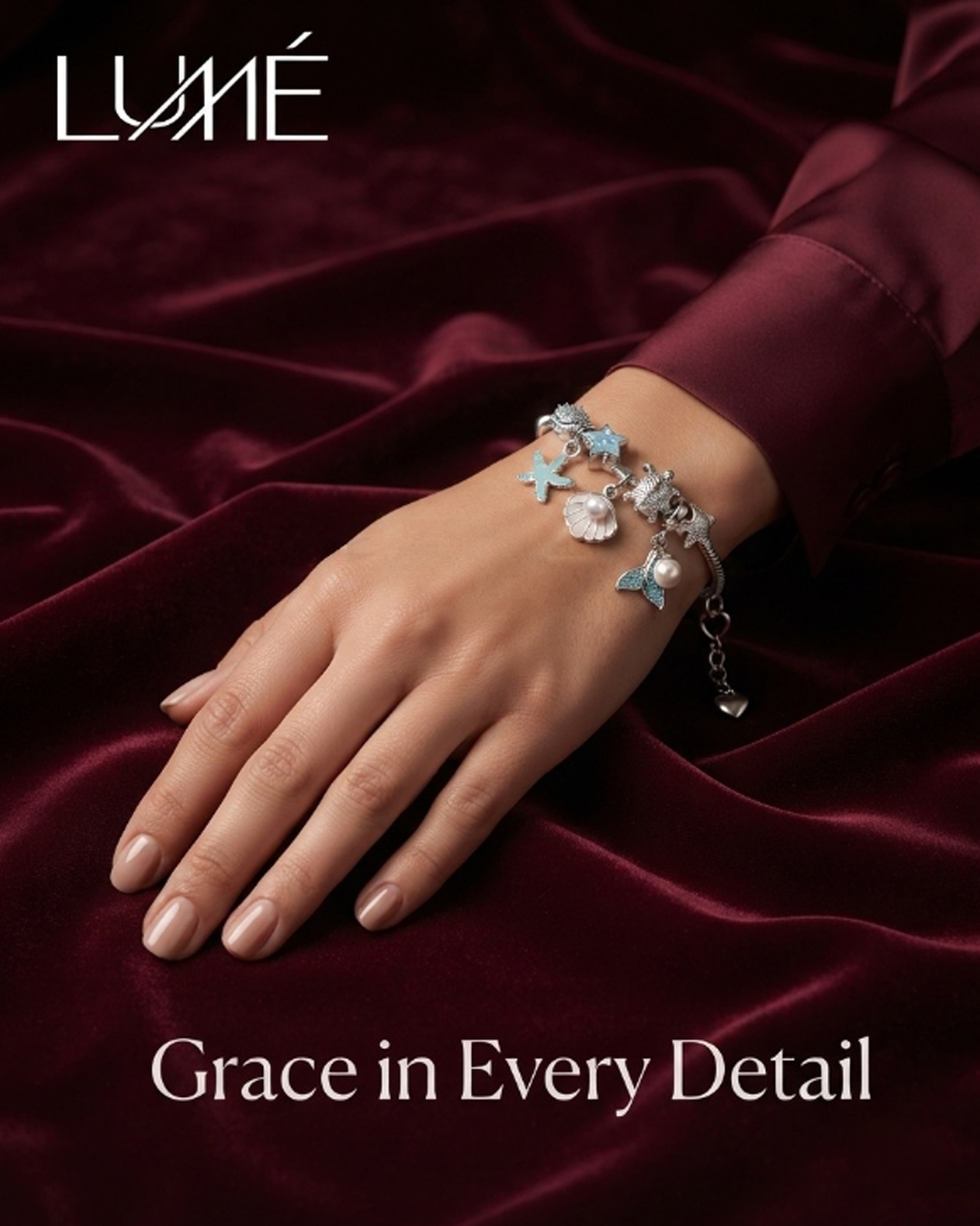 Ocean Charm Bracelet